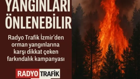 Radyo Trafik İzmir’den orman yangınlarına karşı dikkat çeken farkındalık kampanyası