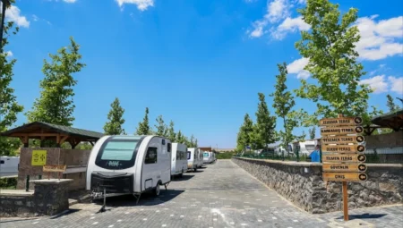 Gaziantep Alleben Karavan Park’ta dört yılda 20 binden fazla ziyaretçi ağırlandı